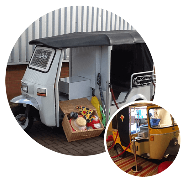 Tuk Tuk Photo booth Hire