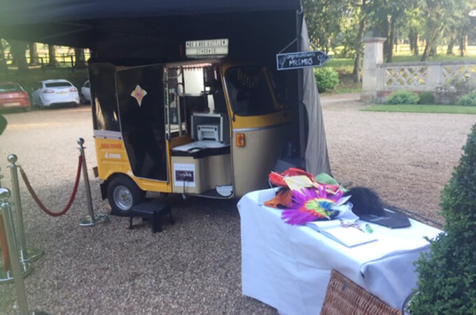 Thai Tuk Tuk Hire Photobooth